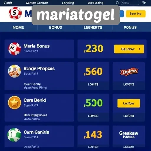 Struktur Bonus dan Promosi Menarik di Mariatogel